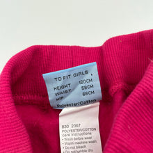 Load image into Gallery viewer, Girls Match It, fleece lined track pants, elasticated, Inside leg: 48.5cm, EUC, size 6,  