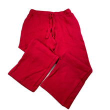 Load image into Gallery viewer, Boys Target, red fleece lined track pants, Inside leg: 43.5cm, GUC, size 5,  