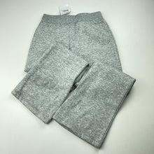 Load image into Gallery viewer, Girls H&amp;T, grey marle fleece lined track pants, Inside leg: 48cm, NEW, size 6,  