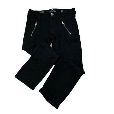 Girls JORDACHE, lightweight stretchy pants, Inside leg: 45cm, W: 28.5cm across unstretched, GUC, size 4,  