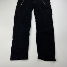 Load image into Gallery viewer, Girls JORDACHE, lightweight stretchy pants, Inside leg: 45cm, W: 28.5cm across unstretched, GUC, size 4,  