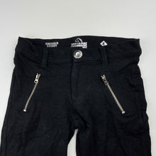 Load image into Gallery viewer, Girls JORDACHE, lightweight stretchy pants, Inside leg: 45cm, W: 28.5cm across unstretched, GUC, size 4,  
