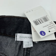Load image into Gallery viewer, Girls Pumpkin Patch, embroidered stretch denim jeans, adjustable, Inside leg: 54cm, NEW, size 7,  