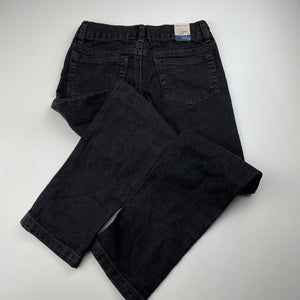 Girls Pumpkin Patch, embroidered stretch denim jeans, adjustable, Inside leg: 54cm, NEW, size 7,  