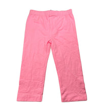 Load image into Gallery viewer, Girls Favourites, pink marle cropped leggings, Insdie leg: 31cm, NEW, size 6,  