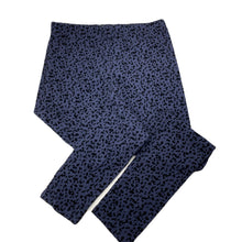 Load image into Gallery viewer, Girls Anko, flocked navy leggings, Inside leg: 65cm, NEW, size 14,  