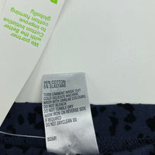 Load image into Gallery viewer, Girls Anko, flocked navy leggings, Inside leg: 65cm, NEW, size 14,  