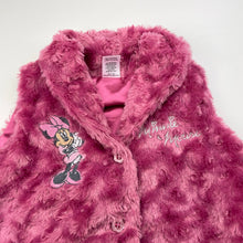Load image into Gallery viewer, Girls Disney, Minnie Mouse faux fur vest/jacket, GUC, size 2,  