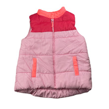 Load image into Gallery viewer, Girls Cotton On, pink puffer vest / sleeveless jacket, GUC, size 8,  