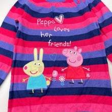Load image into Gallery viewer, Girls Peppa Pig, knitted cotton long sleeve dress, NEW, size 4, L: 47cm