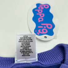Load image into Gallery viewer, Girls Peppa Pig, knitted cotton long sleeve dress, NEW, size 4, L: 47cm