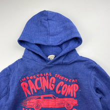 Load image into Gallery viewer, Boys Cotton On, blue marle fleece lined hoodie sweater, FUC, size 3,  