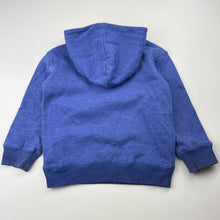 Load image into Gallery viewer, Boys Cotton On, blue marle fleece lined hoodie sweater, FUC, size 3,  