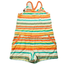 Load image into Gallery viewer, Girls JUICY COUTURE, striped terry summer playsuit, NEW, size 14,  