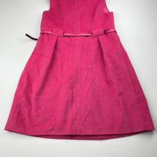 Load image into Gallery viewer, Girls Stardust, lined pink soft feel dress, no size, armpit to armpit: 32.5cm, GUC, size 6-7, L: 66cm