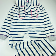Load image into Gallery viewer, Girls Target, soft fleece all-in-one pyjamas, pockets, EUC, size 10,  
