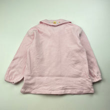 Load image into Gallery viewer, Girls Dimple, embroidered pink cotton long sleeve top, GUC, size 3,  