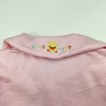 Load image into Gallery viewer, Girls Dimple, embroidered pink cotton long sleeve top, GUC, size 3,  