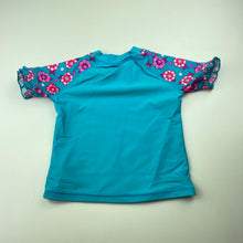 Load image into Gallery viewer, Girls Pumpkin Patch, short sleeve rashie / swim top, GUC, size 2,  