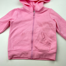Load image into Gallery viewer, Girls Brilliant Basics, fleece lined zip hoodie sweater, EUC, size 2,  