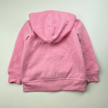 Load image into Gallery viewer, Girls Brilliant Basics, fleece lined zip hoodie sweater, EUC, size 2,  