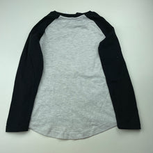 Load image into Gallery viewer, Girls Smiley World, flip sequin soft feel long sleeve top, light marks, FUC, size 8,  