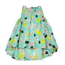 Load image into Gallery viewer, Girls Country Road, floral lightweight cotton summer dress, wash fade, FUC, size 2, L: 46cm at front