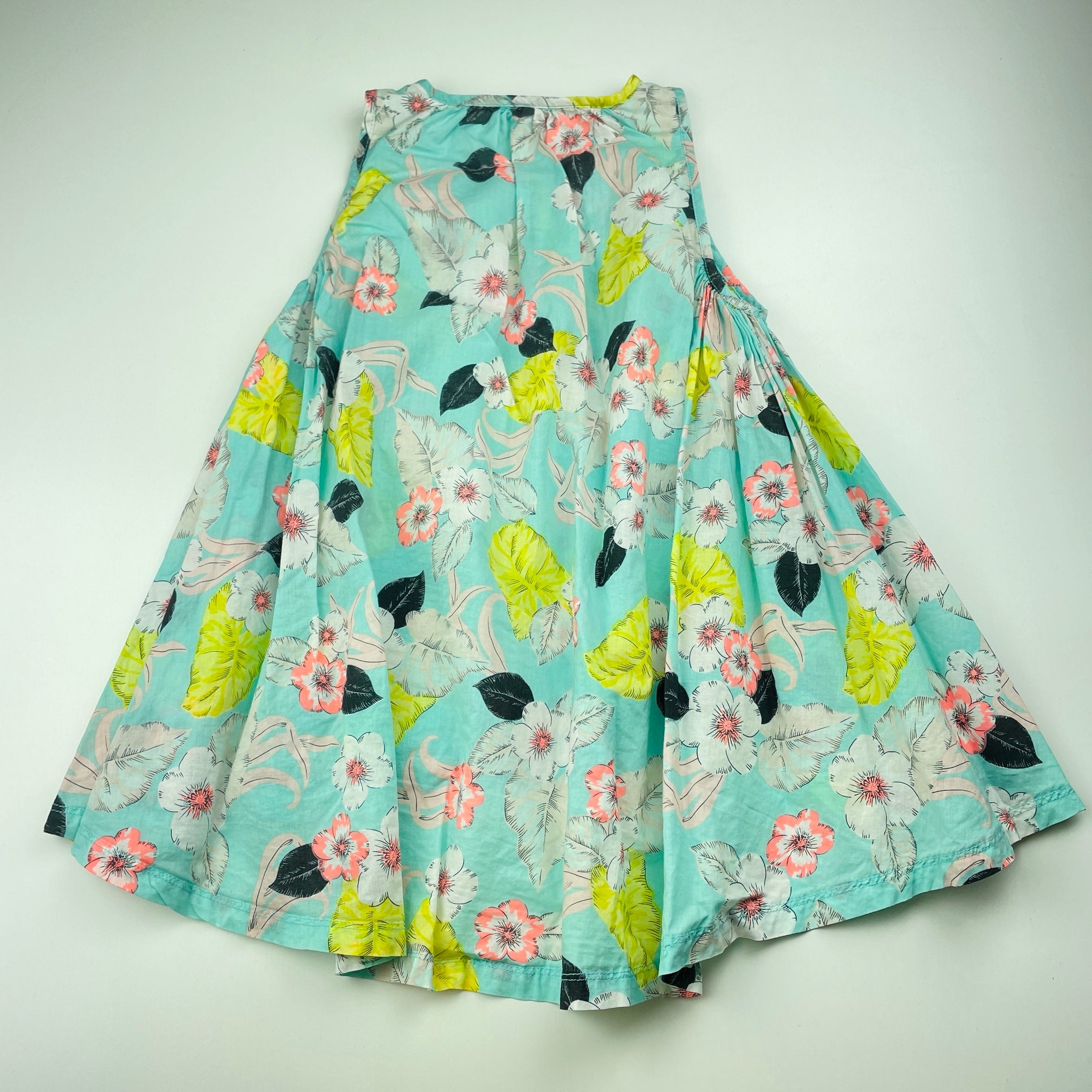 Country Road, floral lightweight cotton summer dress, wash fade, FUC, size  2, L: 46cm at front – DaisyChainClothing