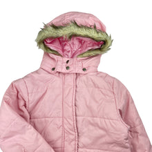 Load image into Gallery viewer, Girls DAVID JONES, lightweight puffer jacket/coat, light marks sleeves, FUC, size 5,  
