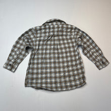 Load image into Gallery viewer, Boys Dymples, flannel cotton long sleeve shirt, EUC, size 2,  