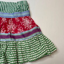 Load image into Gallery viewer, Girls Hilly Chrisp, lined cotton skirt, elasticated, L: 28.5cm, EUC, size 2,  