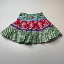 Load image into Gallery viewer, Girls Hilly Chrisp, lined cotton skirt, elasticated, L: 28.5cm, EUC, size 2,  