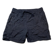 Load image into Gallery viewer, Boys Target, navy linen / cotton shorts, elasticated, FUC, size 9,  