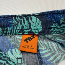 Load image into Gallery viewer, Boys Tilt, lightweight cotton shorts, elasticated, FUC, size 3,  