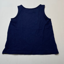 Load image into Gallery viewer, Girls B Collection, navy singlet / tank top, unicorns, EUC, size 3,  