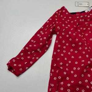 Girls Jacadi Paris, lightweight floral cotton long sleeve top, NEW, size 3,  