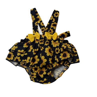 Girls Foshan, lightweight floral romper, EUC, size 00,  