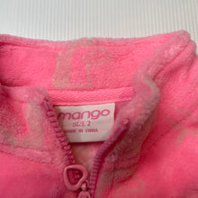 Load image into Gallery viewer, Girls Mango, soft fleece sweater / jumper, unicorns, GUC, size 2,  