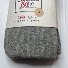 Load image into Gallery viewer, Girls Charlie &amp; Me, grey tights, NEW, size 1-2,  