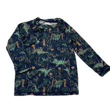 Load image into Gallery viewer, Boys Dymples, long sleeve rashie / swim top, dinosaurs, EUC, size 2,  