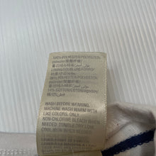 Load image into Gallery viewer, Girls First Impressions, navy &amp; white stripe dress, GUC, size 12 months, L: 37cm