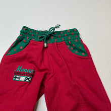 Load image into Gallery viewer, Boys Mini King, fleece lined lightweight casual pants, elasticated, Inside leg: 25.5cm, EUC, size 1-2,  