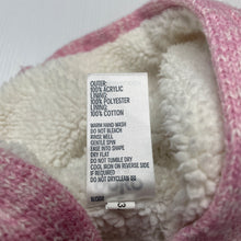 Load image into Gallery viewer, Girls Anko, fleece lined knit zip hoodie sweater, light mark hood, FUC, size 1,  