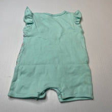 Load image into Gallery viewer, Girls Dymples, cotton romper, flowers &amp; bees, EUC, size 00,  