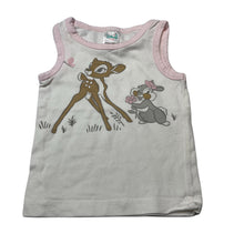 Load image into Gallery viewer, Girls Disney, Bambi stretchy singlet / tank top, EUC, size 00,  