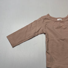 Load image into Gallery viewer, Girls Anko, pink cotton long sleeve top, EUC, size 00,  