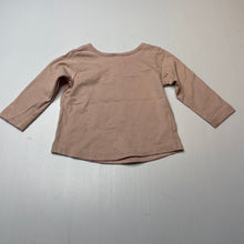 Load image into Gallery viewer, Girls Anko, pink cotton long sleeve top, EUC, size 00,  