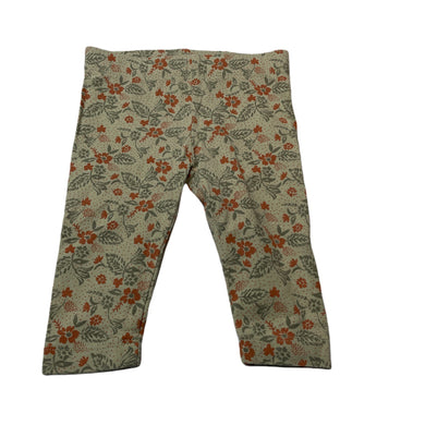 Girls Anko, stretchy floral leggings, EUC, size 00,  