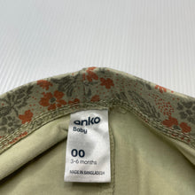 Load image into Gallery viewer, Girls Anko, stretchy floral leggings, EUC, size 00,  