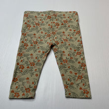 Load image into Gallery viewer, Girls Anko, stretchy floral leggings, EUC, size 00,  